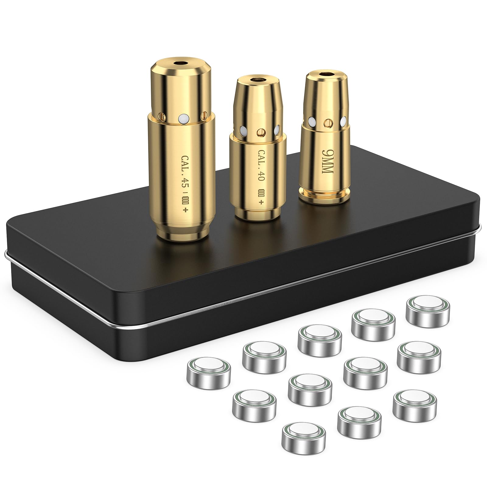 Laser Boresighter Kit - 3Pcs Laser Bore Sight 9MM .40