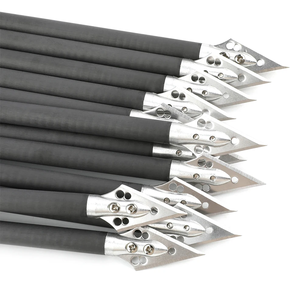 6/12pcs Pure Carbon Aluminium  - Crossbow Bolt Broadhead 评论和价格