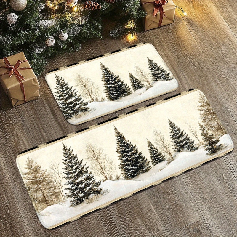 VIKAMA Christmas Carpet Winter - Hunting Outdoor Rug 评论和价格