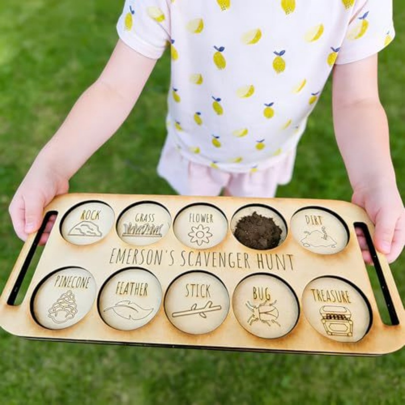 Portable Wooden Bug Scavenger  - Outdoor Hunting Games For Kids 评论和价格