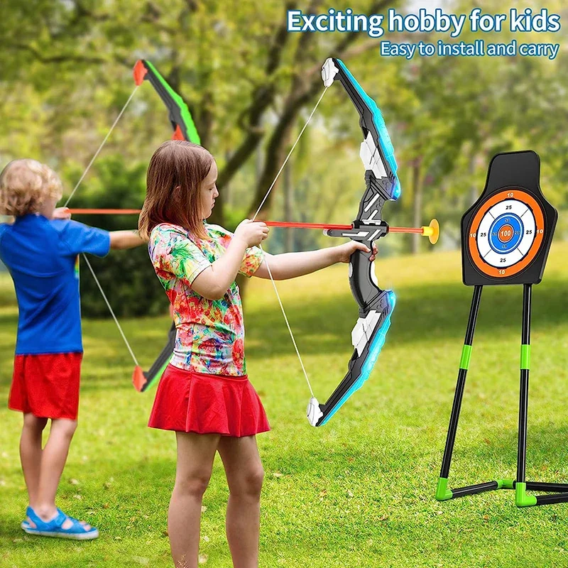 Bow And Arrows For Children Ki - Outdoor Hunting Games For Kids 评论和价格