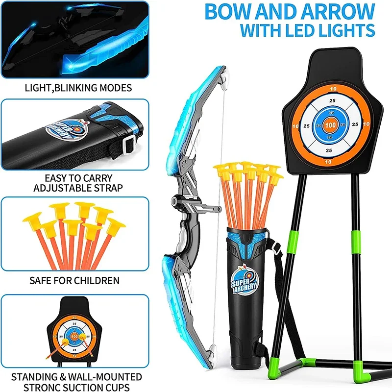 Bow And Arrows For Children Ki - Outdoor Hunting Games For Kids 评论和价格