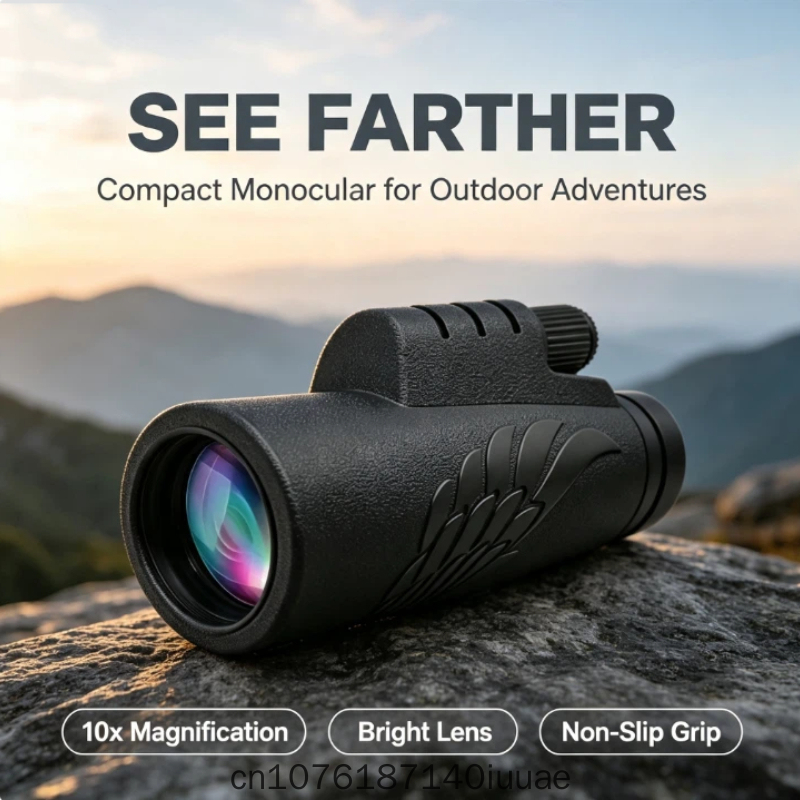10X42 Single Tube Telescope Ou - Outdoor Hunting Youtube 评论和价格