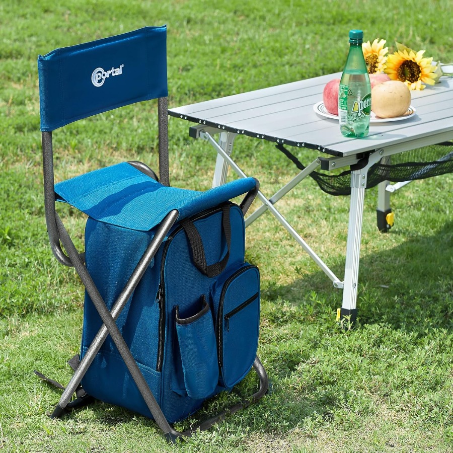 Backpack Cooler Chair with Bac - Hunting And Fishing Outdoor Chairs 评论和价格