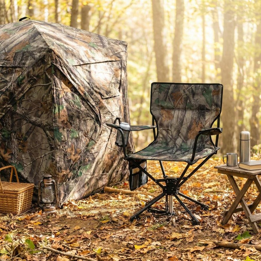 360 Degree Swivel Hunting Chai - Hunting And Fishing Outdoor Chairs 评论和价格