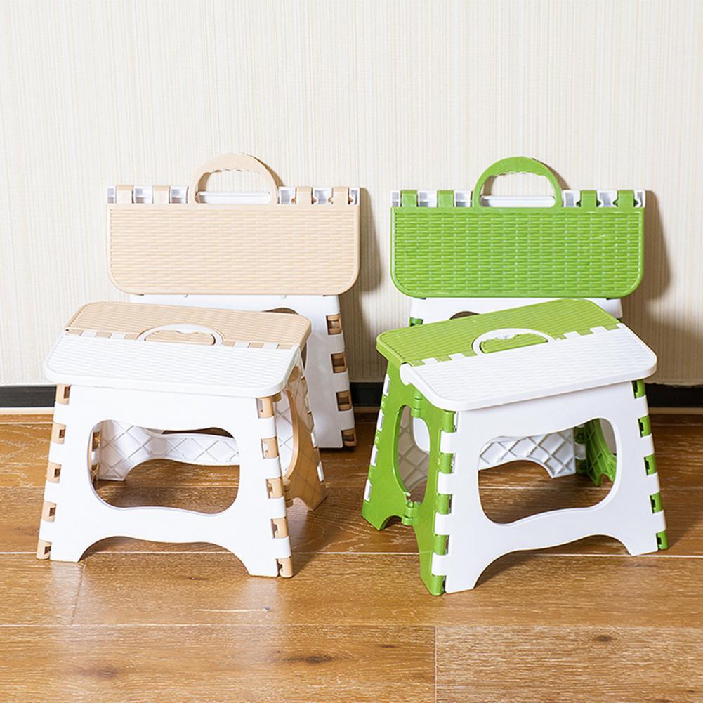 Plastic Folding Stool With Han - Hunting And Fishing Outdoor Chairs 评论和价格