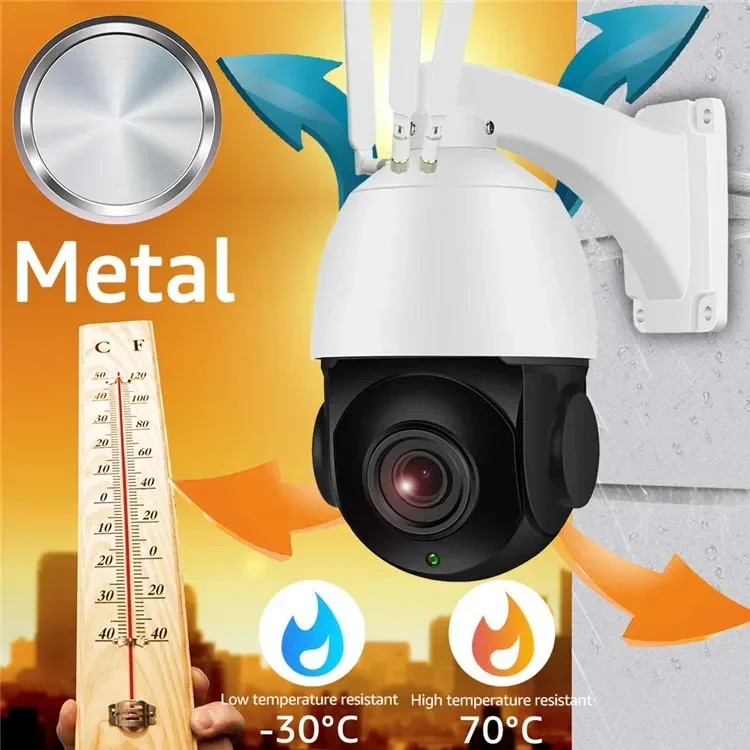 5MP Wireless 30X Zoom PTZ 1080 - Outdoor Hunting Camera Wireless 评论和价格
