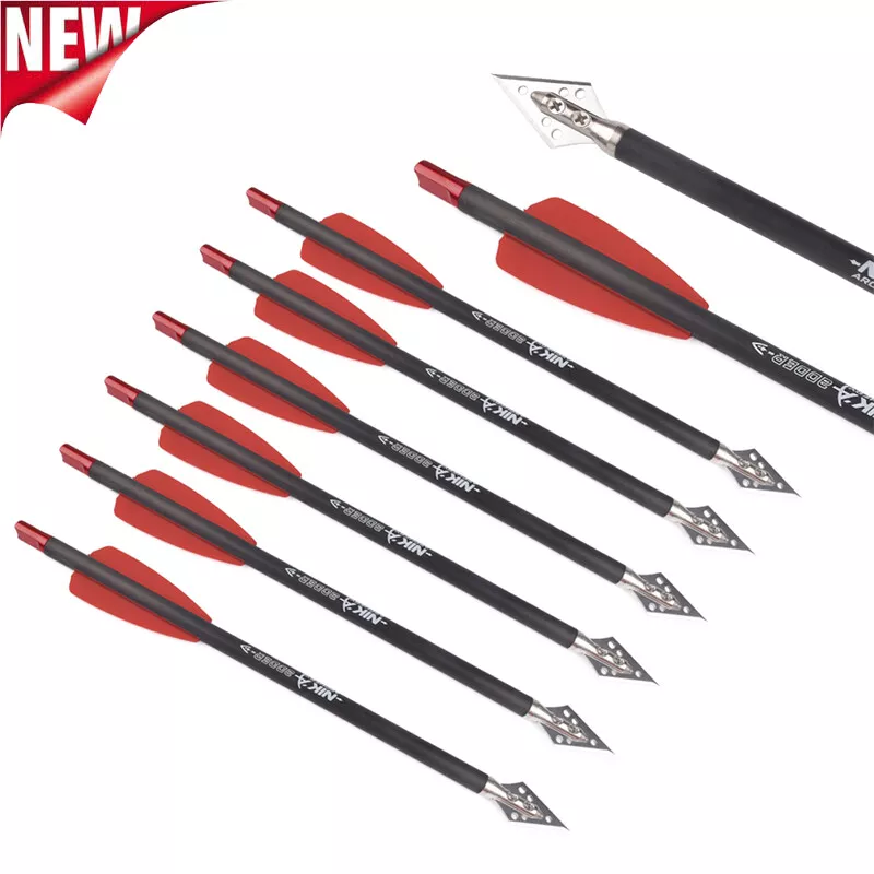 3-6pcs 7.5in Crossbow Bolts Ca - Crossbow Bolt Broadhead 评论和价格
