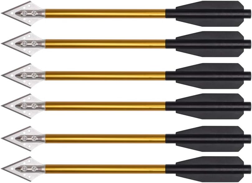 Aluminium Crossbow Bolts Arrow - Crossbow Bolt Broadhead 评论和价格