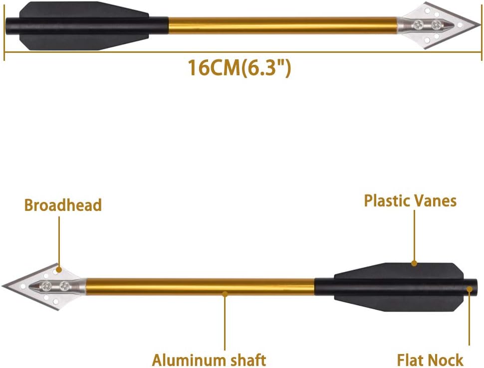 Aluminium Crossbow Bolts Arrow - Crossbow Bolt Broadhead 评论和价格
