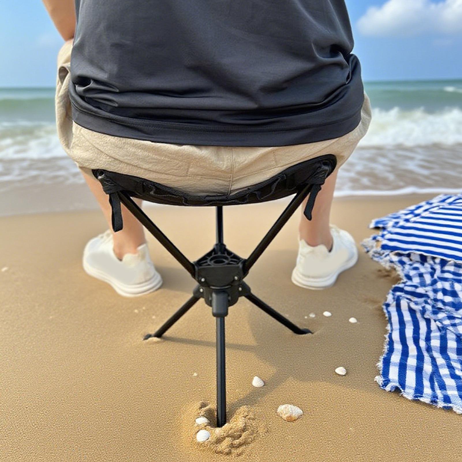 Portable Folding Swivel Campin - Hunting And Fishing Outdoor Chairs 评论和价格