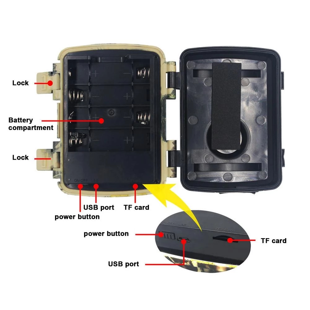 Mini Trail Hunting Camera PIR  - Outdoor Hunting Camera Wireless 评论和价格