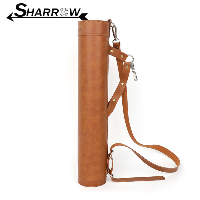1 pc Archery Quiver Faux Leath - Outdoor Hunting Youtube 评论和价格