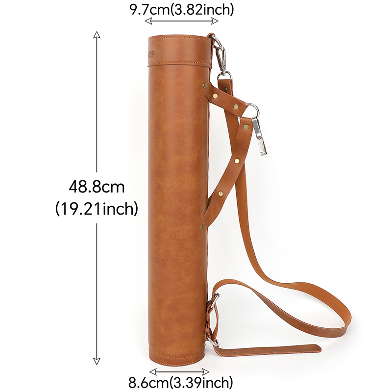 1 pc Archery Quiver Faux Leath - Outdoor Hunting Youtube 评论和价格