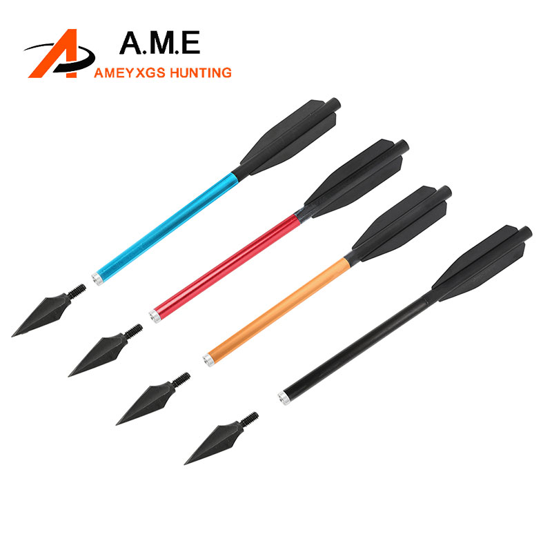 6/12pcs Aluminium Arrow Crossb - Crossbow Bolt Broadhead 评论和价格