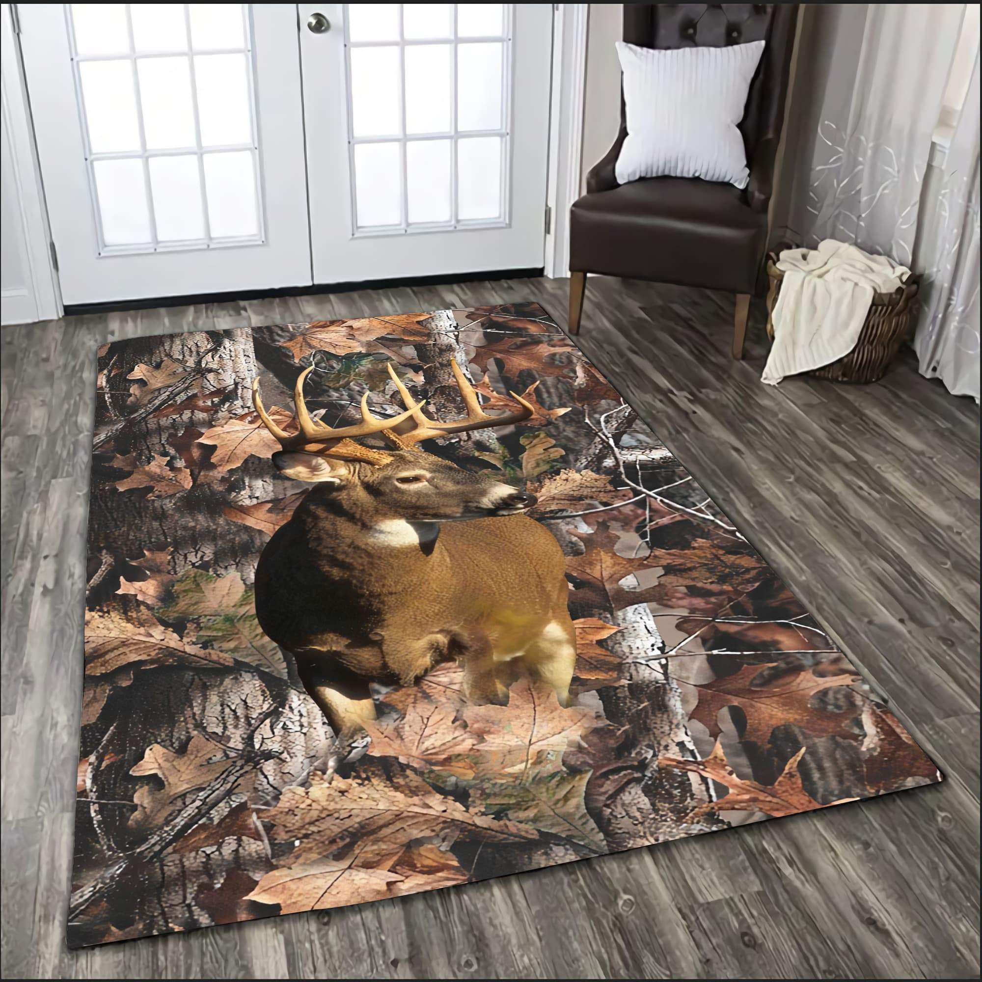 Hunting Deer Lover Newfashion  - Hunting Outdoor Rug 评论和价格
