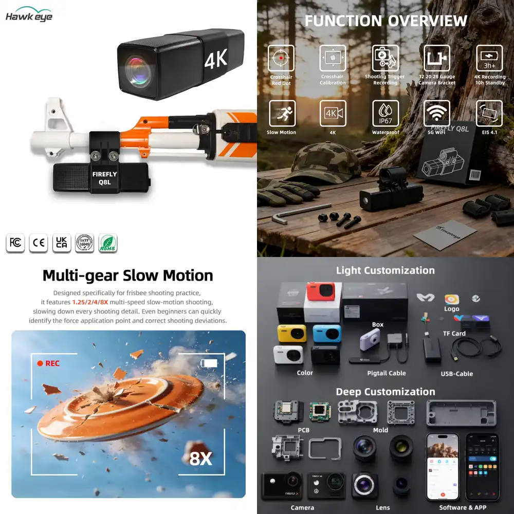OEM 4K Hunting Camera Firefly  - Outdoor Hunting Camera Wireless 评论和价格