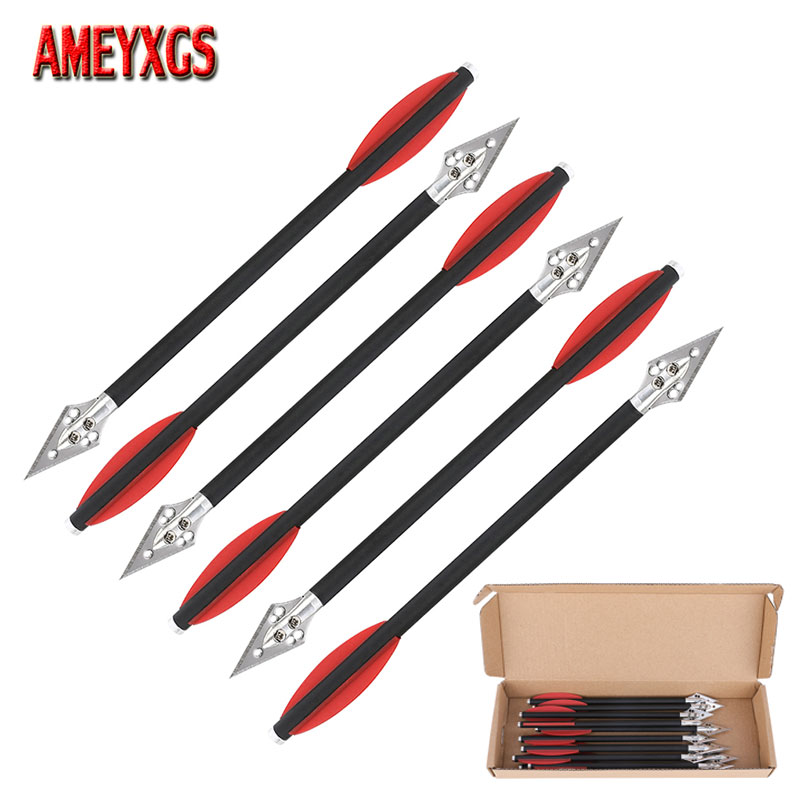 6/12pcs Mixed Carbon Arrow 7 I - Crossbow Bolt Broadhead 评论和价格