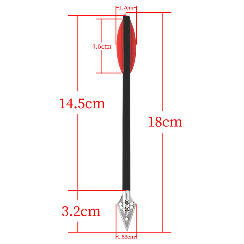 6/12pcs Mixed Carbon Arrow 7 I - Crossbow Bolt Broadhead 评论和价格