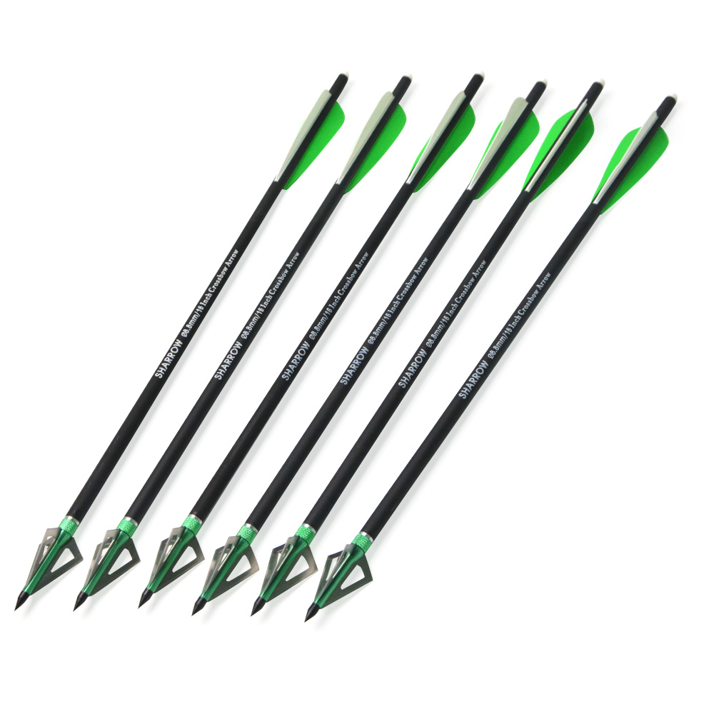 6/12Pcs 16/17/18/20/21/22 Inch - Crossbow Bolt Broadhead 评论和价格
