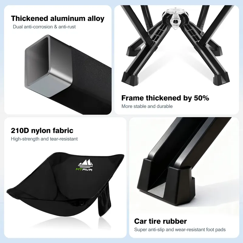 Heavy Aluminum Folding Chair,  - Hunting And Fishing Outdoor Chairs 评论和价格