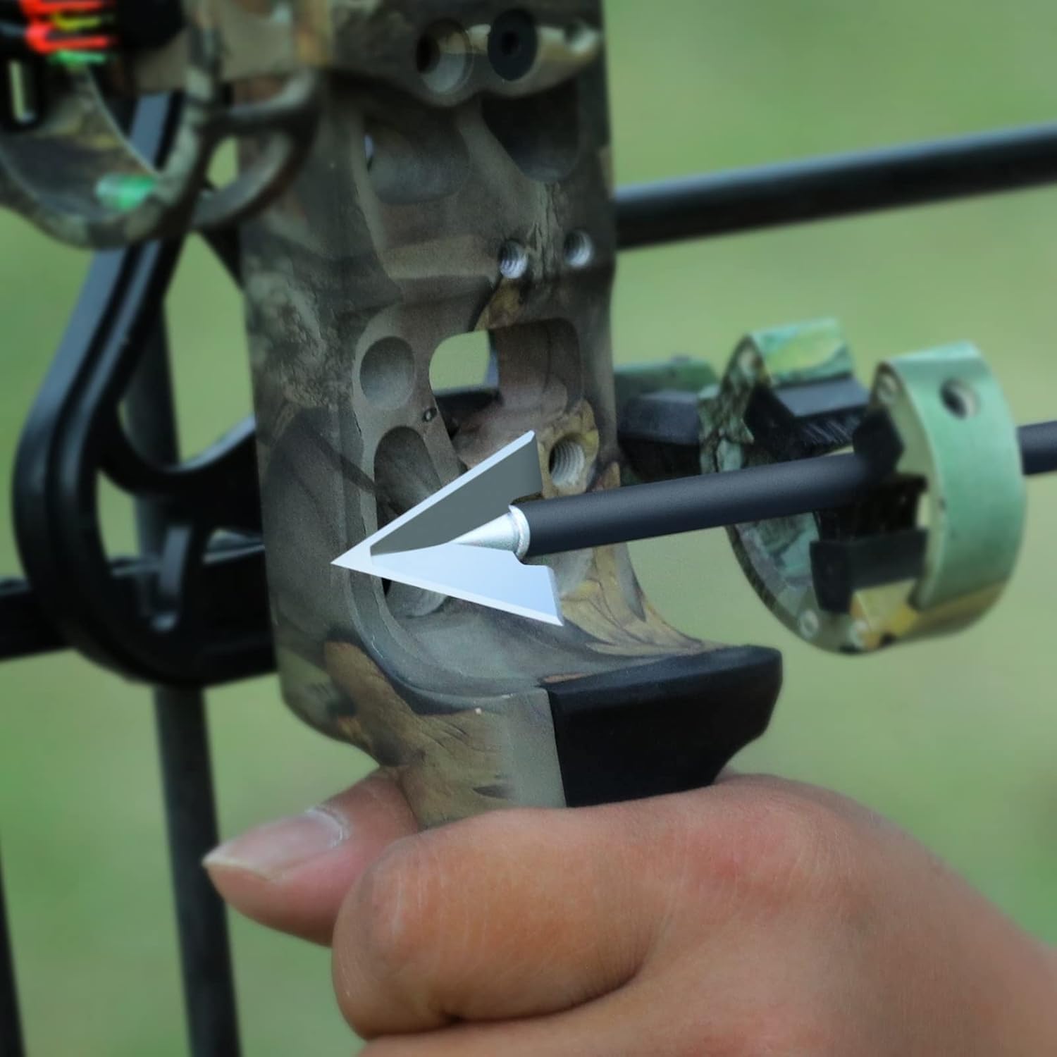 6 PCS Broadheads 125 Grain 1.1 - Crossbow Bolt Broadhead 评论和价格