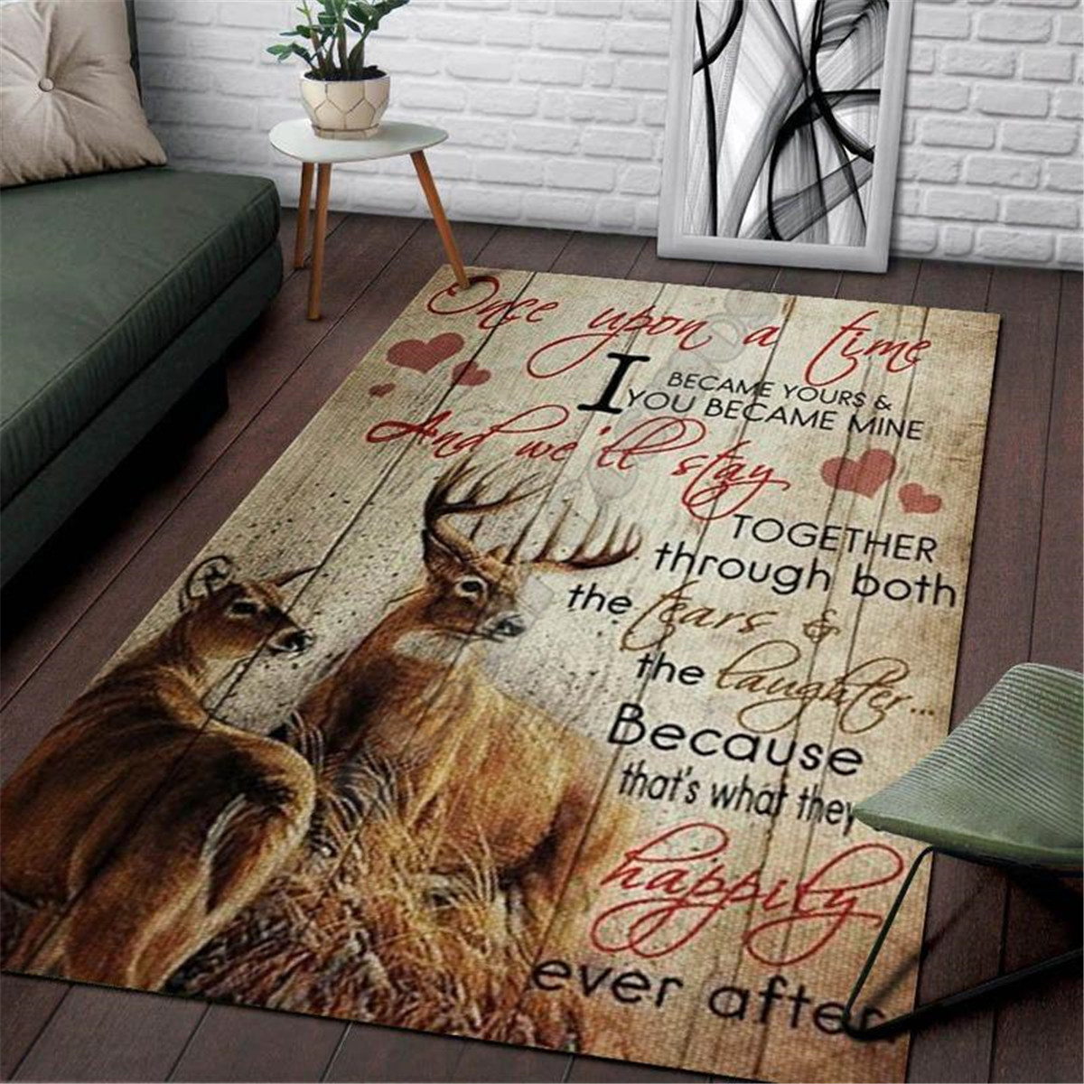 Deer Hunting Area Rug 3d print - Hunting Outdoor Rug 评论和价格