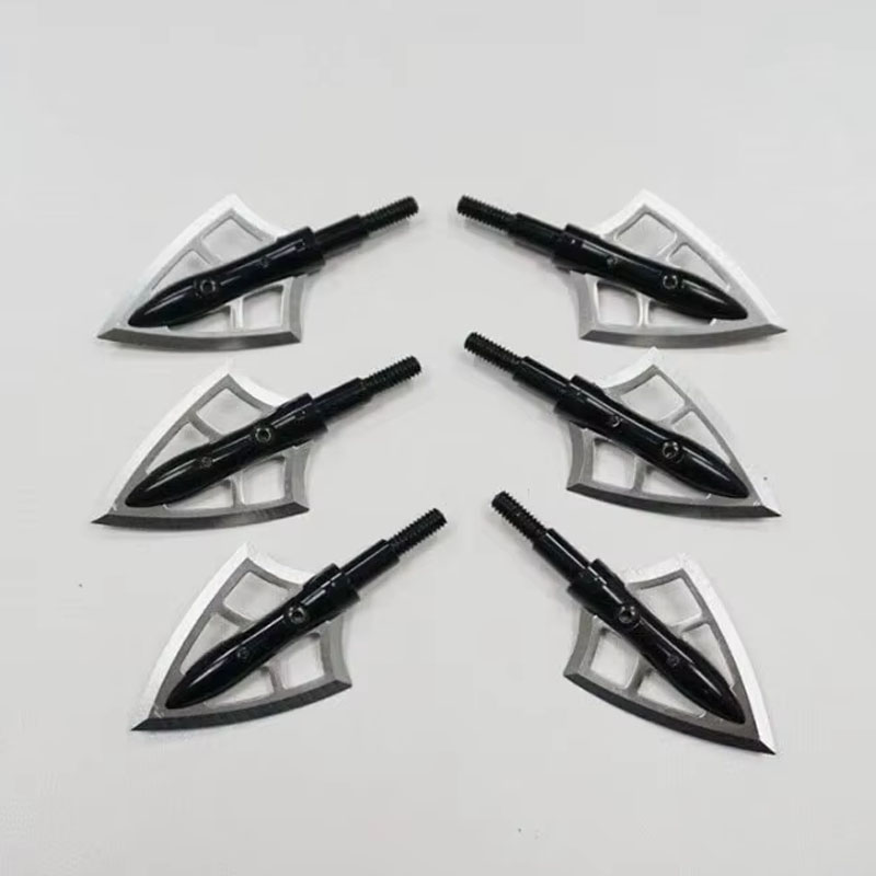 6PK Bow Hunting Broadhead 125  - Crossbow Bolt Broadhead 评论和价格