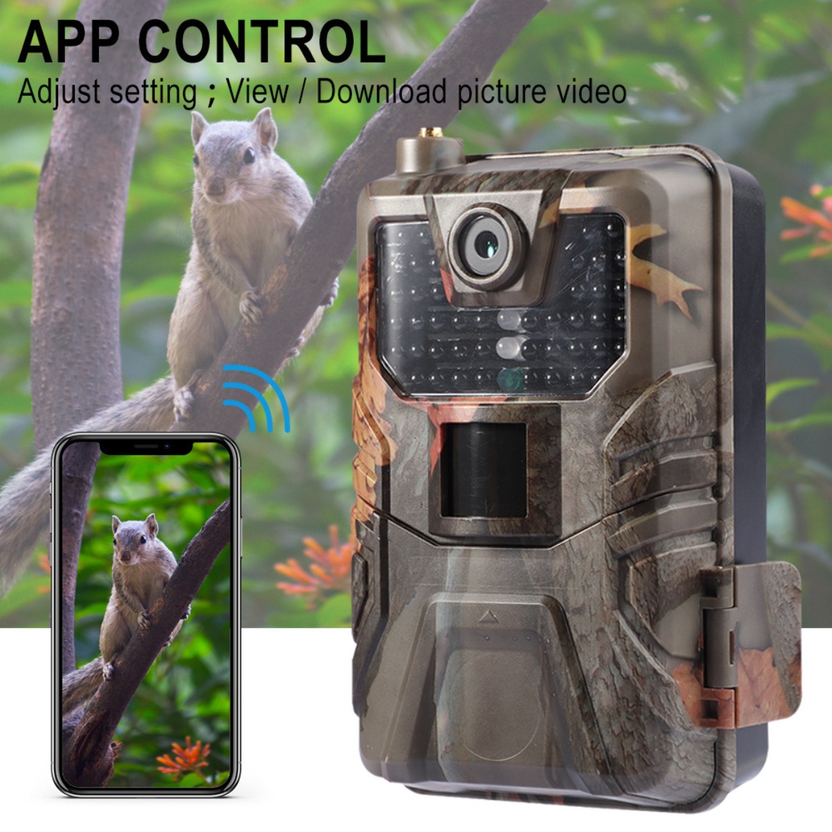 4K Outdoor Wifi Hunting Camera - Outdoor Hunting Camera Wireless 评论和价格