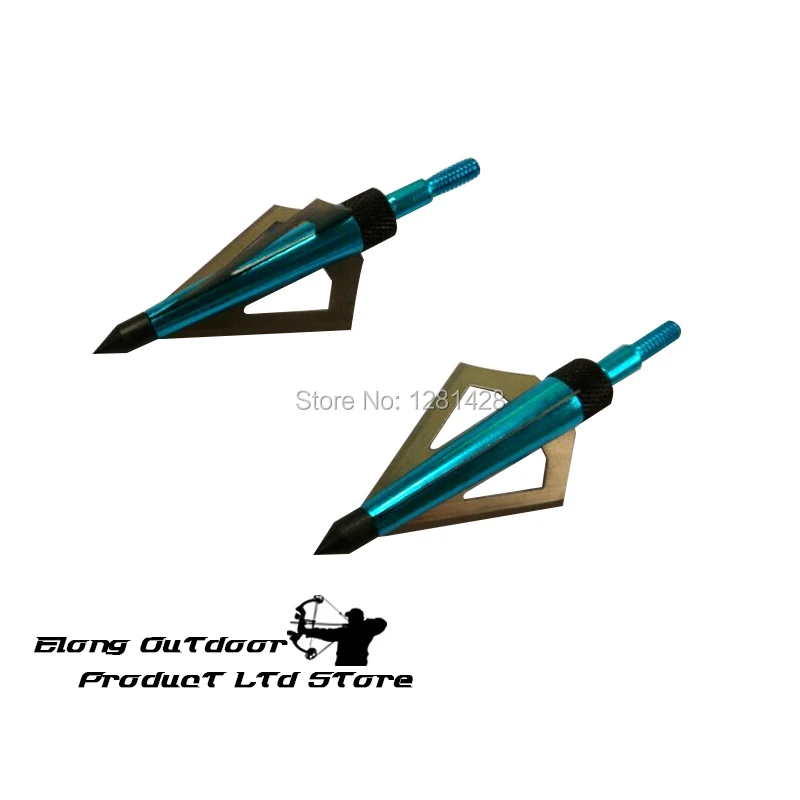 12Pcs Blue 125 Grain Broadhead - Crossbow Bolt Broadhead 评论和价格