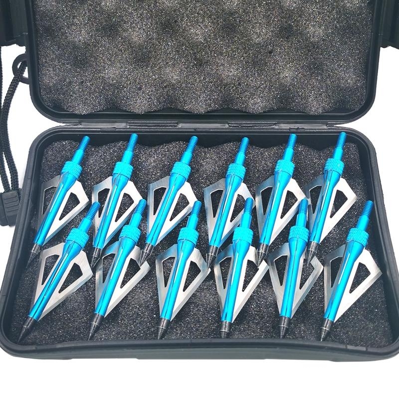 Points Tips 12pcs Broadheads 1 - Crossbow Bolt Broadhead 评论和价格
