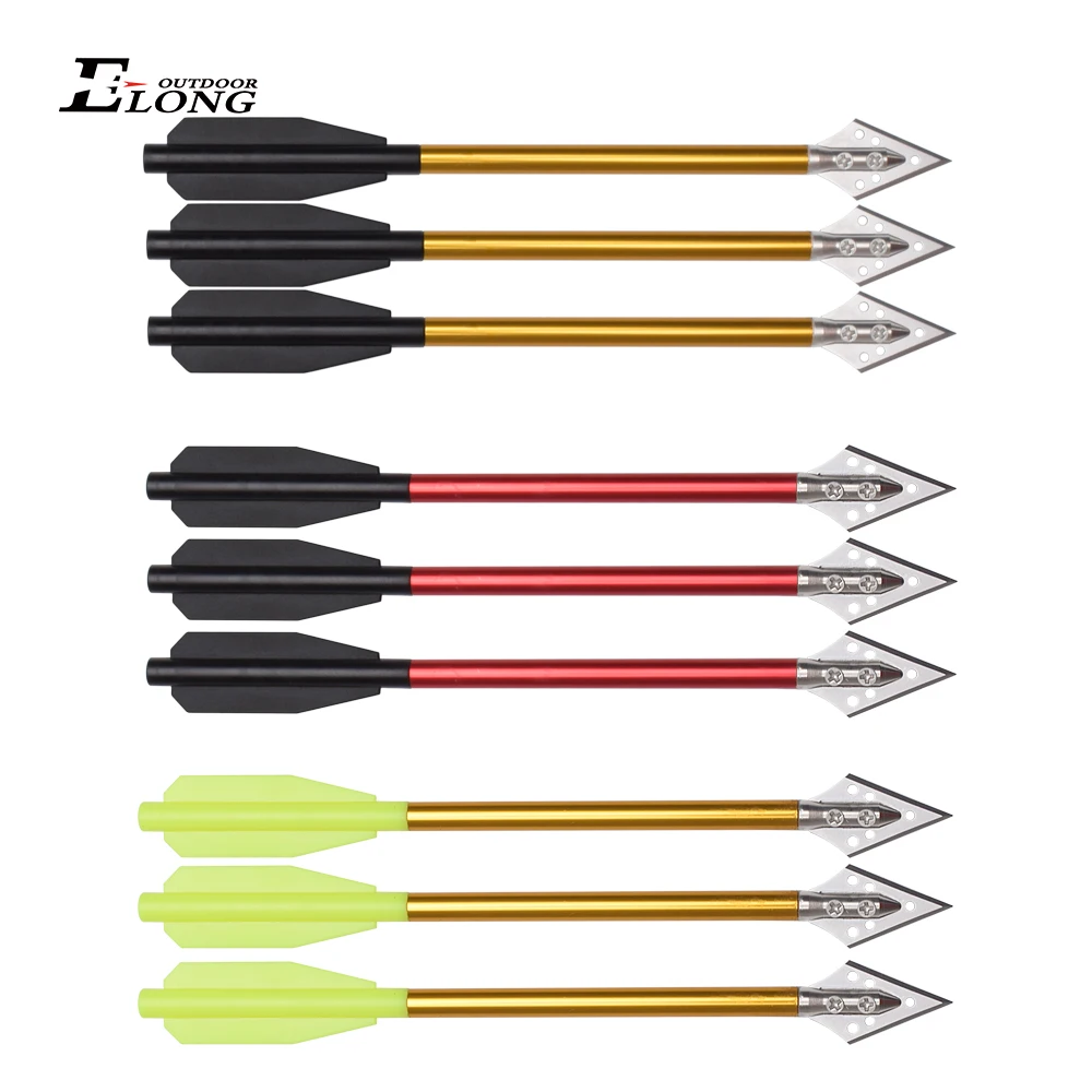 3PCS Aluminium Crossbow Bolts  - Crossbow Bolt Broadhead 评论和价格