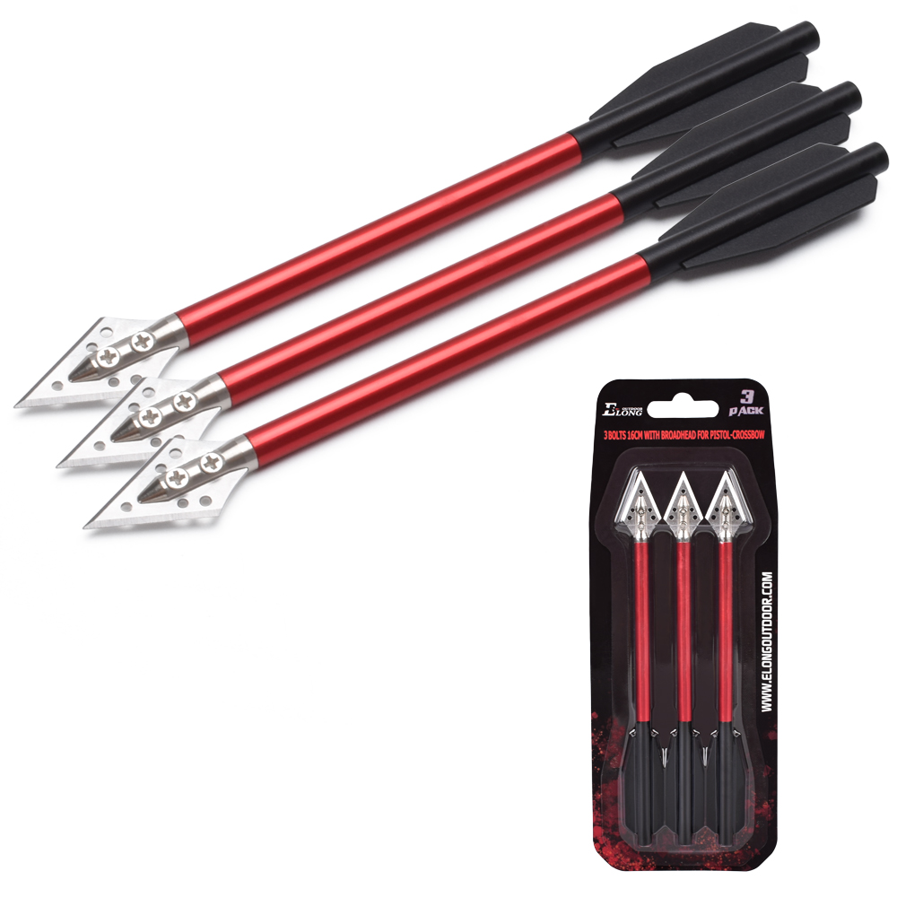 3PCS Aluminium Crossbow Bolts  - Crossbow Bolt Broadhead 评论和价格